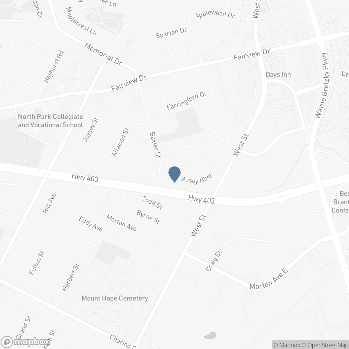 107 PUSEY Boulevard, Brantford, Ontario N3R 2S6